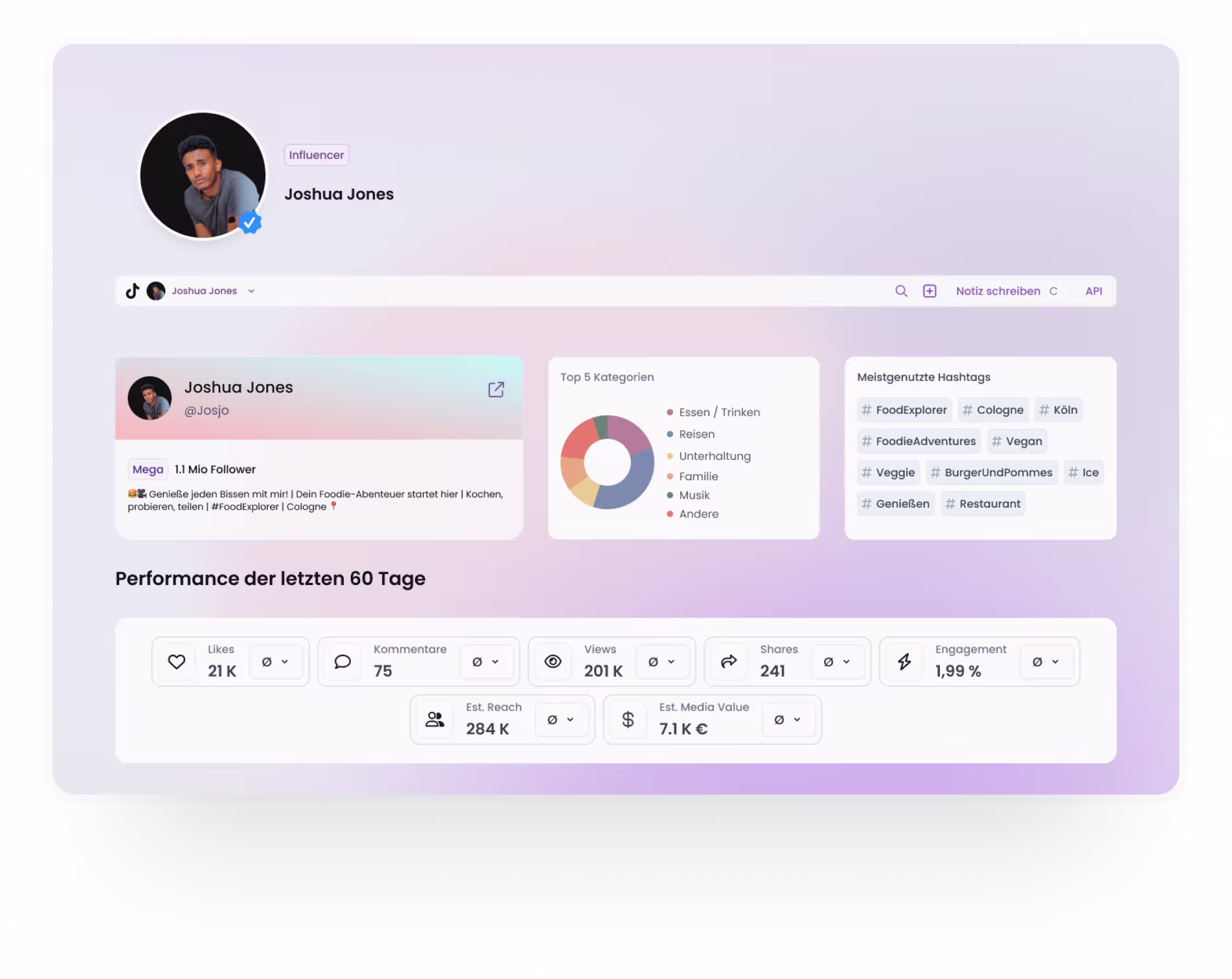 TikTok Kanal auf Nindo